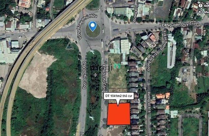 Hình ảnh Bán khuôn đất MT Võ Chí Công ngay Vòng Xoay Phú Hữu, Quận 9: DT 1041m2