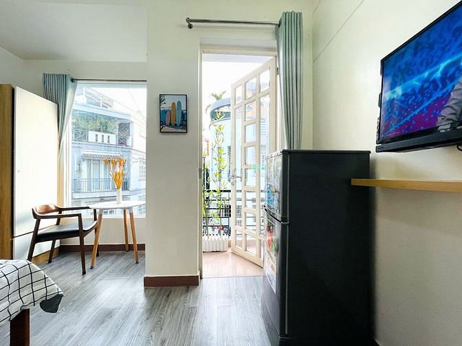 Hình ảnh 🏝️🏝️Căn Hộ Studio 27m2 ban công cửa sổ ngay Hoa Lan gần chợ Bà Chiểu