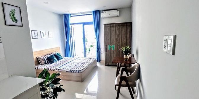 Hình ảnh Studio đầy đủ nội thất, bancol, nhiều tiện ích, hỗ trợ 1tr cọc