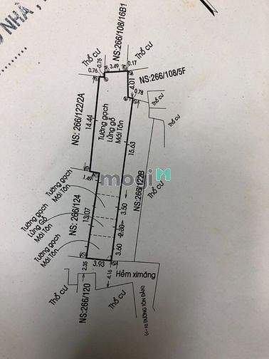 Hình ảnh Đất Thổ Cư 130m2 Hẽm 266 Tôn Đản Q4