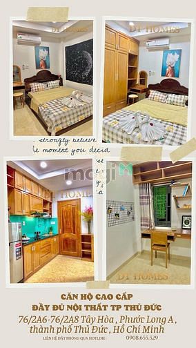 Hình ảnh Cho thuê phòng full nội thất quận 09 Thủ Đức