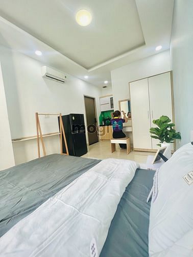 Hình ảnh Phòng Studio 4,5Tr Nội Thất Đầy Đủ + Ban Công Ở CHDV Đẹp Mê Ly