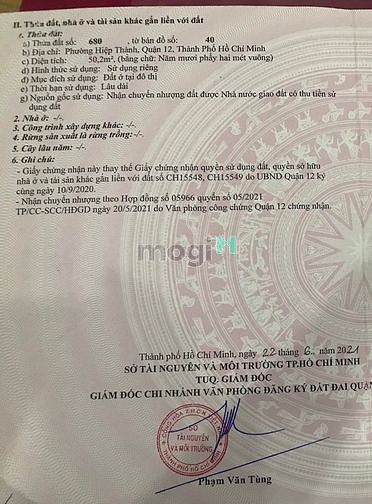 Hình ảnh Bán đất đường nguyễn ảnh thủ, đường 10m, khu nhà lầu
