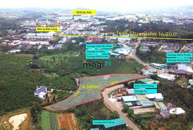 Hình ảnh Cho thuê 120m mặt tiền đường Lương Văn Can - Bảo Lộc