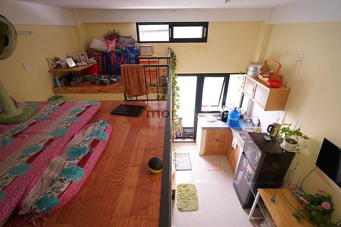 Hình ảnh Studio nội thất cơ bản, có ban công, gần chợ Lý Phục Man, Q7