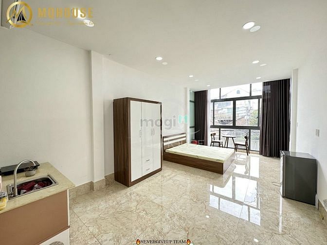 Hình ảnh Studio Full nội thất, cạnh chợ Bà Chiểu, P.14 Bình Thạnh, cửa sổ lớn.