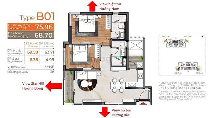 Hình ảnh Bán Lỗ Căn Hộ Cadinal Court Căn Góc 76m2 Giá 5,9 Tỷ