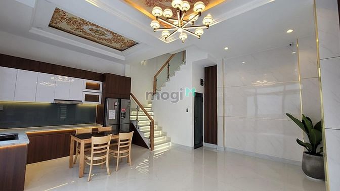 Hình ảnh Nhà hẻm xe hơi Quang Trung P8 6,5x7,8m 3 lầu full nội thất cao cấp