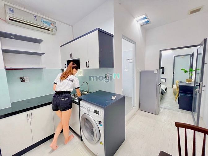 Hình ảnh Mb6623 nạp rút nhanh chóng full nội thất 1PN máy giặt riêng tân định quận 1