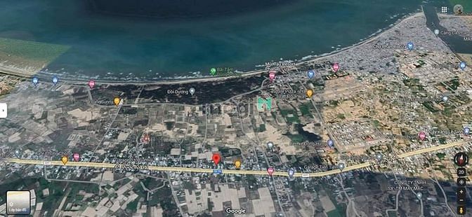 Hình ảnh Bán đất thổ cư 100% mặt tiền QL1A chỉ 1,4 tỷ có 116m2, cách biển 1km