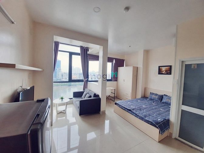 Hình ảnh 🌆Studio 35m2 cửa sổ lớn view sông Bến Vân Đồn - Cầu Kênh Tẻ