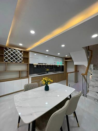 Hình ảnh Nhà hoàn công 2021 NGUYỄN KIM Q10 58m2, 2tỷ660 hẻm rộng thông thoáng