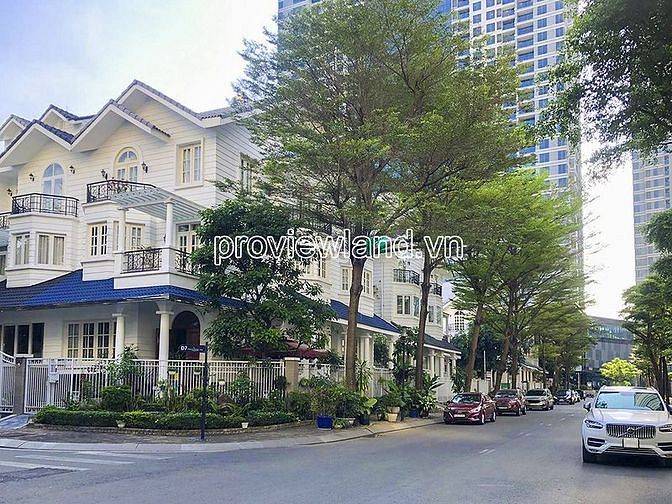 Hình ảnh Cho thuê Biệt thự Saigon Pearl MT đường D1m 7x21m đất, 1 hầm + 4 tầng