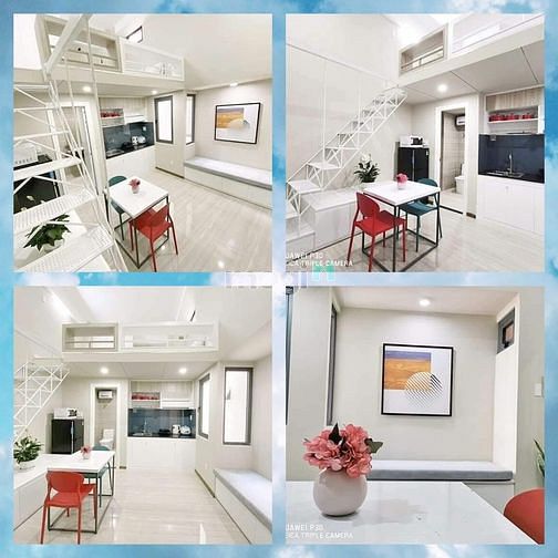 Hình ảnh 🟥Duplex/Studio bancon, cửa sổ full nội thất•Lotte, BigC, Cresent Mall