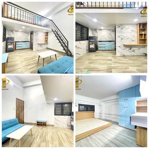 Hình ảnh 🟥Duplex/Studio bancon, cửa sổ full nội thất•Lotte, BigC, Cresent Mall
