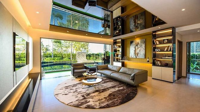 Hình ảnh Cần cho thuê căn 2PN, 65m2, NTCB và rèm, 13.5 tr tại Eco Green Quận 7