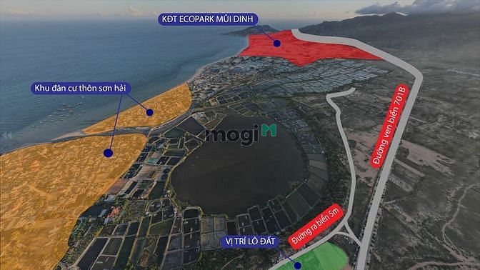 Hình ảnh Chính chủ bán đất biển thổ cư tại Mũi Dinh, đường ô tô, KDC đông đúc