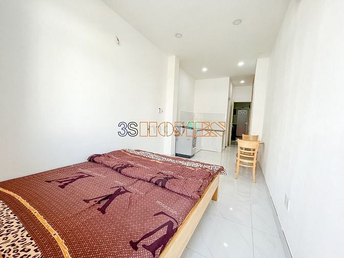 Hình ảnh Cho thuê CHDV ngay Quang Trung full nội thất, máy giặt, ban công riêng