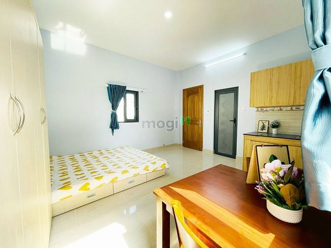 Hình ảnh Studio full nội thất trên đường Xóm Chiếu Quận 4