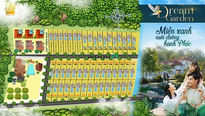 Hình ảnh Siêu Phẩm DREAM GARDEN ĐÀ LẠT - 500m2/ 1ty350 - Sổ Riêng Công Chứng