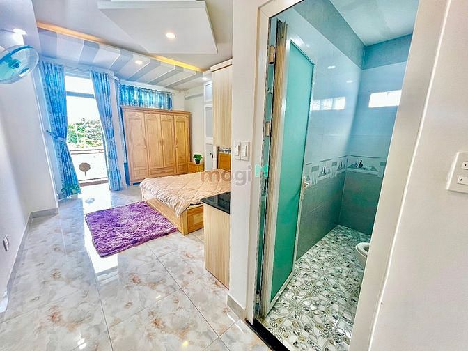 Hình ảnh CH 1PN 30m2 Lê Quang Định có ban công, thoáng mát, hầm xe to, an ninh