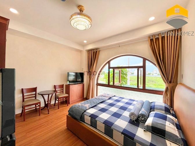 Hình ảnh Studio trống sẵn, có máy giặt riêng, full nội thất, thang máy