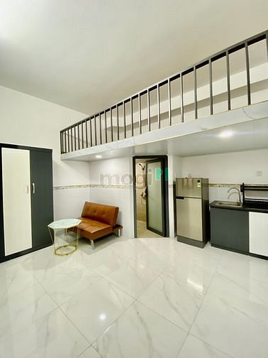 Hình ảnh Duplex cho thuê mới sạch sẽ cửa sổ thoáng mát, nội thất cơ bản...