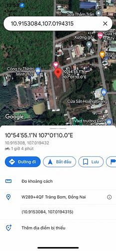 Hình ảnh bán đất 401m2 có thổ cư tại Xã Đồi 61, Trảng Bom mt 11m giá rẻ 1,3 tỷ