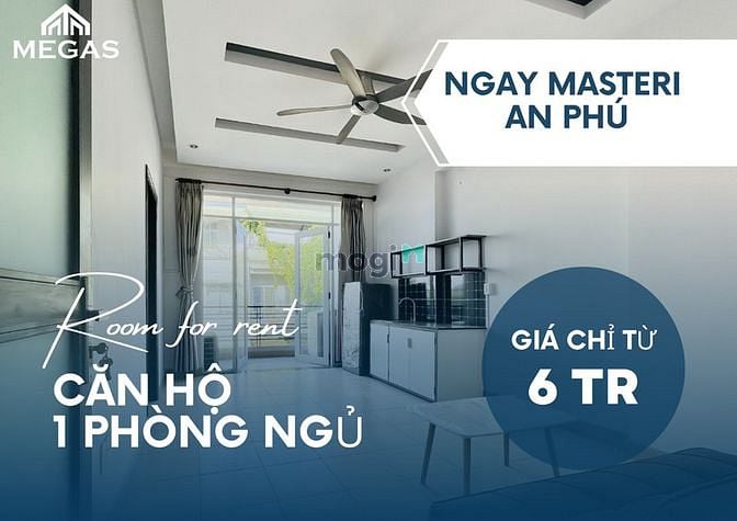 Hình ảnh CĂN HỘ 1PN GẦN MASTERI AN PHÚ Full nội thất mới
