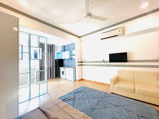 Hình ảnh Studio MỚI ✨ 50m2🔅Full Nội Thất Máy♻️Giặt Riêng Ngay CV Lê Văn Tám🔱