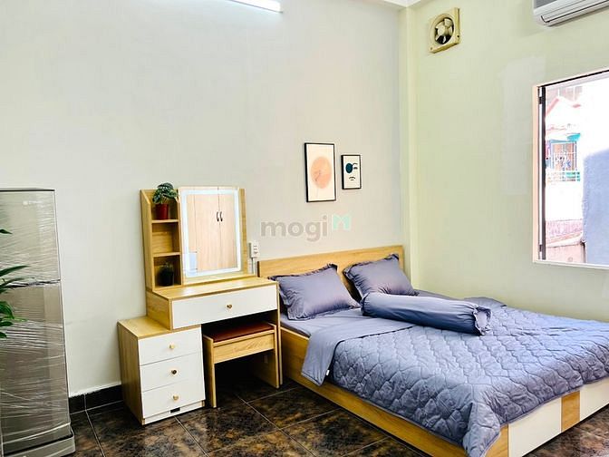 Hình ảnh Studio💯30m2 FULL⚜️Nội Thất Cửa Sổ Trời💠Bãi Giữ Xe 24/24 Trung Tâm Q3