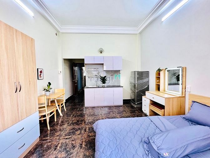 Hình ảnh Studio💯30m2 FULL⚜️Nội Thất Cửa Sổ Trời💠Bãi Giữ Xe 24/24 Trung Tâm Q3