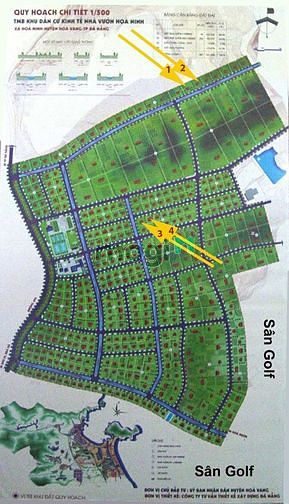 Hình ảnh Đất 2 MT khu nhà vườn Hòa Ninh, sát sân golf Bà Nà Hill 1262,7m2 đất ở