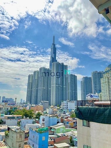 Hình ảnh CH studio Nguyễn Hữu Cảnh, ban công, cửa sổ to View Landmark,..