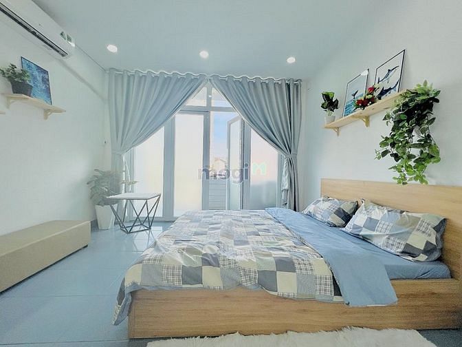 Hình ảnh CH dạng 1PN tách bếp rộng hơn 47m2 balcon gần cầu bông