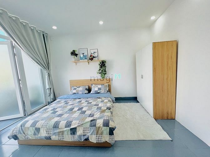 Hình ảnh CH dạng 1PN tách bếp rộng hơn 47m2 balcon gần cầu bông