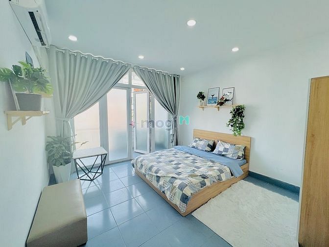 Hình ảnh CH dạng 1PN tách bếp rộng hơn 47m2 balcon gần cầu bông