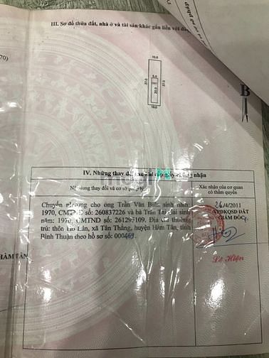 Hình ảnh Đất sát biển Tân Thắng Bình Thuận 2 tỷ 350