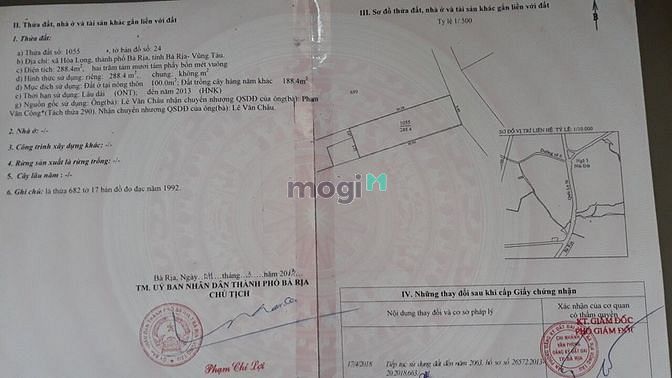 Hình ảnh Cần Bán Đất Nông Nghiệp Hòa Long
