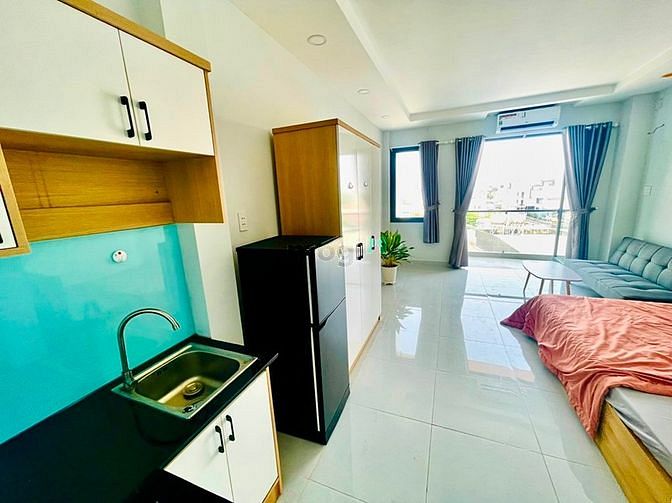 Hình ảnh Mb6623 nạp rút nhanh chóng cho thuê giá rẻ ngay Đh Văn Lang_ban công_Full nội thất