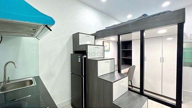 Hình ảnh Cho thuê Duplex ,Full NT, Thiết kế đẹp, Thạch Thị Thanh, Q1