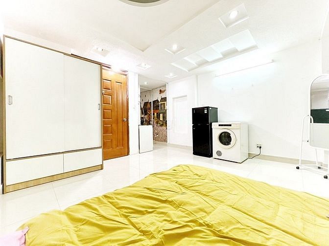 Hình ảnh 4P APARTMENT - Studio Ban Công - Đinh Bộ Lĩnh - Full NT Máy Giặt Riêng