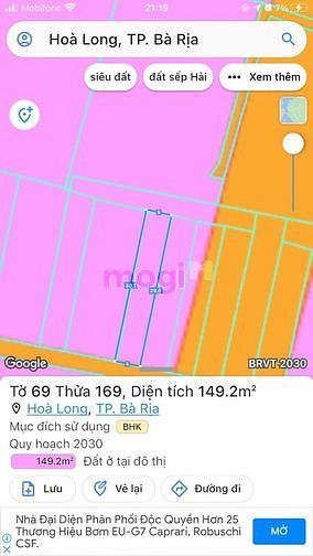 Hình ảnh Cần Bán Đất Nông Nghiệp Hòa Long