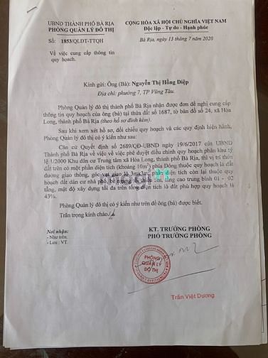 Hình ảnh Cần Bán Đất Nông Nghiệp Hòa Long
