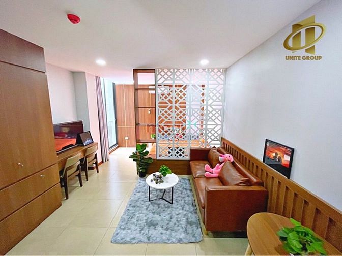 Hình ảnh Căn 1pn full nội thất- có ban công gần CV Hoàng Văn Thụ