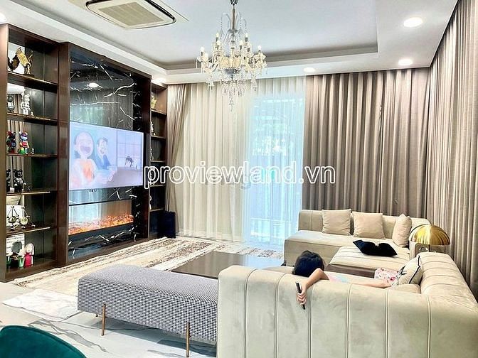 Hình ảnh Cho thuê biệt thự Thảo Điền, có sân vườn, hồ bơi, full nt, 430m2 đất