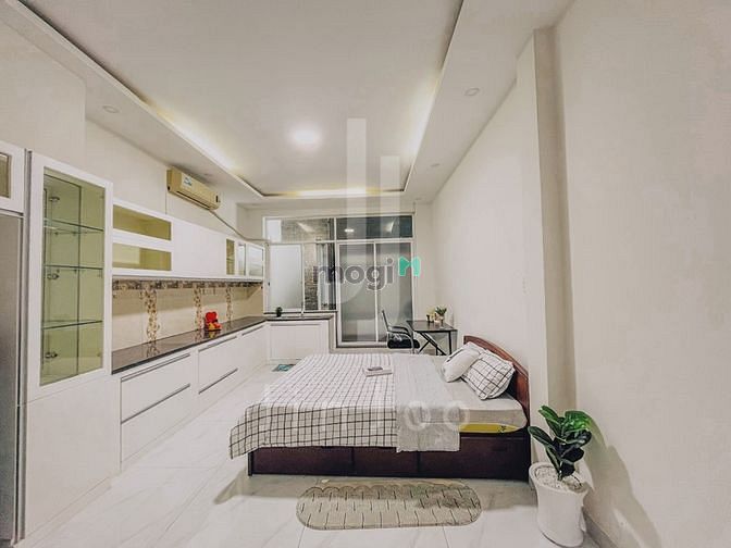 Hình ảnh Cho Thuê Căn Hộ Studio Ban Công Rộng Full NT Gần LOTTE CẦU KÊNH TẺ