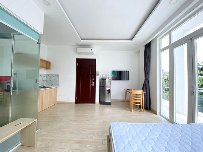 Hình ảnh STUDIO ngay cầu Sài Gòn - Full nội thất - Ban công -Chỉ tính điện nước
