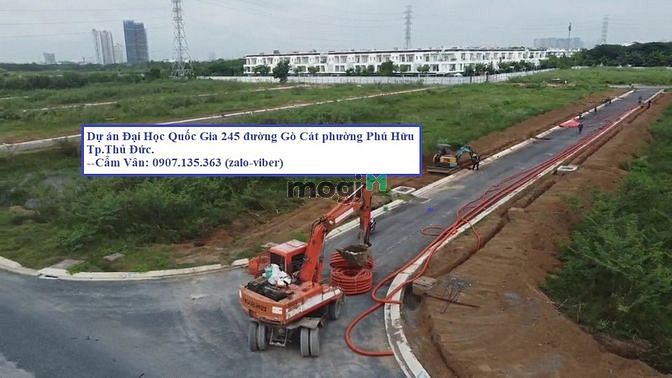 Hình ảnh Cần bán đất nền DT 189m2, giá 36tr/m2 dự án ĐHQG 245 Phú Hữu Quận 9