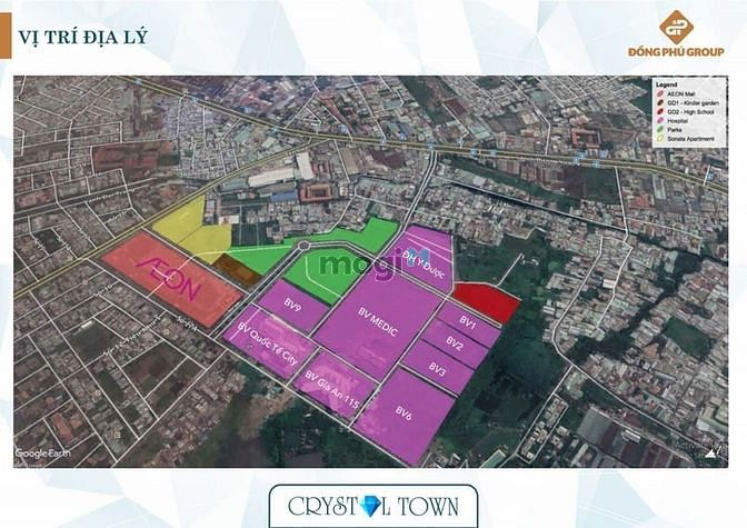Hình ảnh Crystal Town – phố Pha Lê giữa lòng dô thị sầm uất bậc nhất Sài Gòn